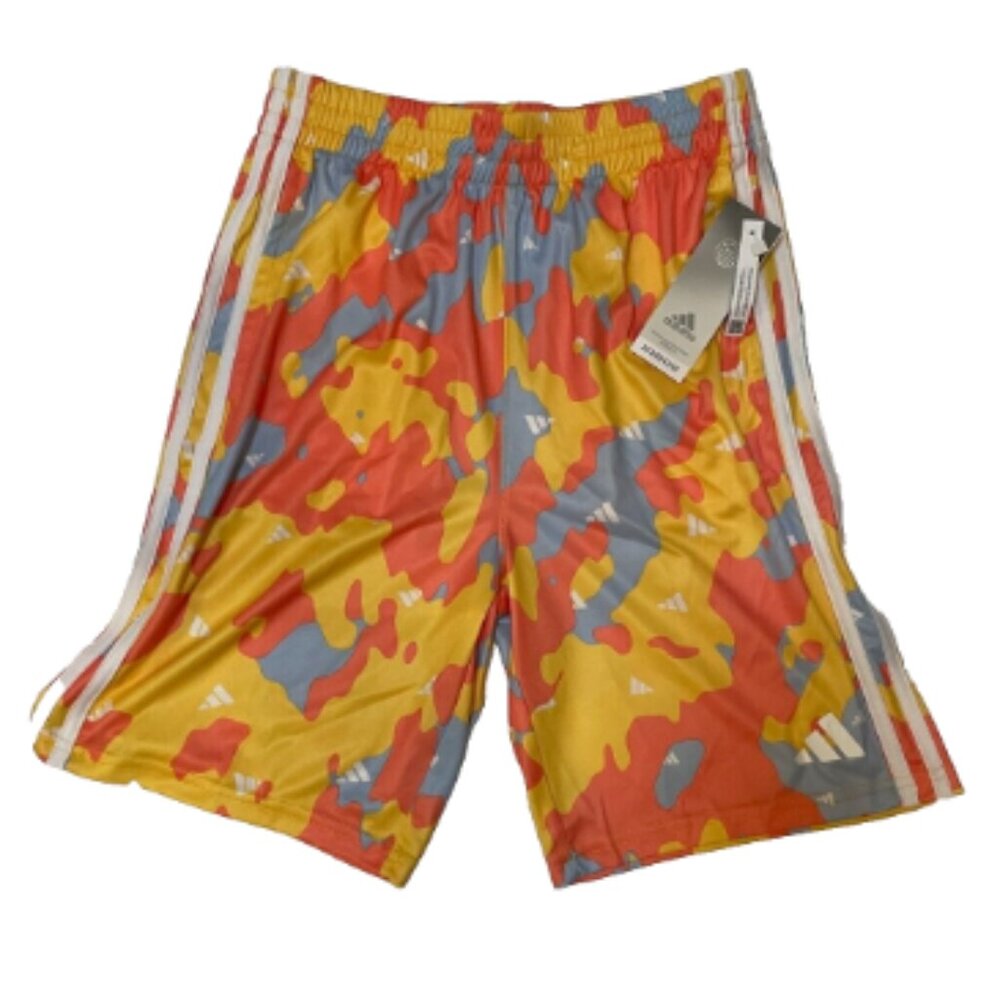adidas AeroReady Gym Shorts Youth Boys Gold Camouflage